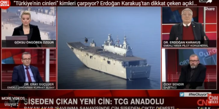 Τούρκος αναλυτής τρέμει: “Τα ελληνικά υποβρύχια μπορούν να βυθίσουν το αεροπλανοφόρο μας” (Bίντεο)