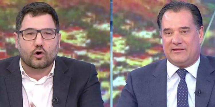 «Είσαι φασίστας και κλόουν» – «Είστε άθλια υποκείμενα»: Χαμός μεταξύ Νάσου Ηλιόπουλου και Άδωνι Γεωργιάδη στο «Καλημέρα Ελλάδα»