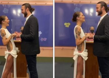 Μοντέλο χωρίς εσώρουχα παντρεύτηκε αστέρα του NBA(Βίντεο)