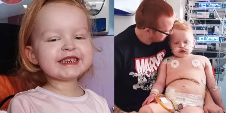 Πατέρας δώρισε μέρος του συκωτιού του και έσωσε την 3χρονη κόρη του από την άγνωστη ηπατίτιδα