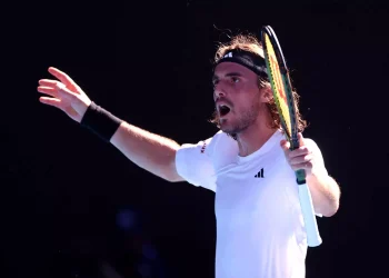 Ο Στέφανος Τσιτσιπάς στον τελικό του Australian Open, νίκησε 3-1 σετ τον Κάρεν Χατσάνοφ