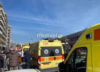 Θεσσαλονίκη: Υπέστη ανακοπή καρδιάς πάνω στη μοτοσικλέτα και κατέρρευσε στην Αγγελάκη (Εικόνες)