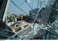 Θεσσαλονίκη: Τροχαίο με νεκρό οδηγό αυτοκινήτου που διαλύθηκε σε τοίχο