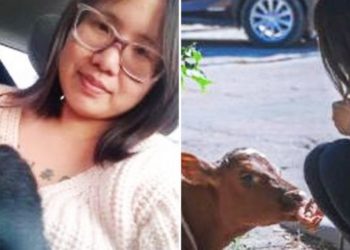 Ρωσία: Αμερικανίδα έβγαλε βόλτα ένα μοσχάρι στην Κόκκινη Πλατεία – Της πέρασαν χειροπέδες