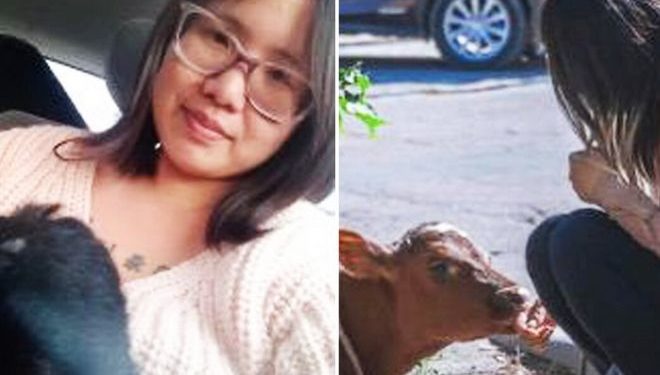 Ρωσία: Αμερικανίδα έβγαλε βόλτα ένα μοσχάρι στην Κόκκινη Πλατεία – Της πέρασαν χειροπέδες