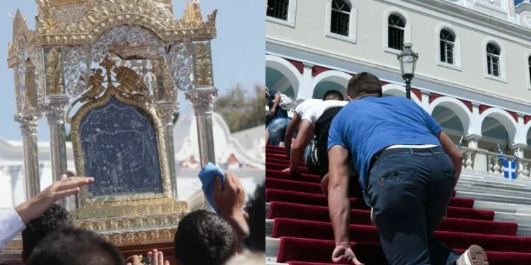 Καρφώθηκα σε μπετόβεργες, ζω και αναπνέω γιατί με έσωσε η Παναγία της Τήνου