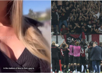 Γύρισαν πορνό στο γήπεδο της Νις εν ώρα αγώνα(Εικόνες)