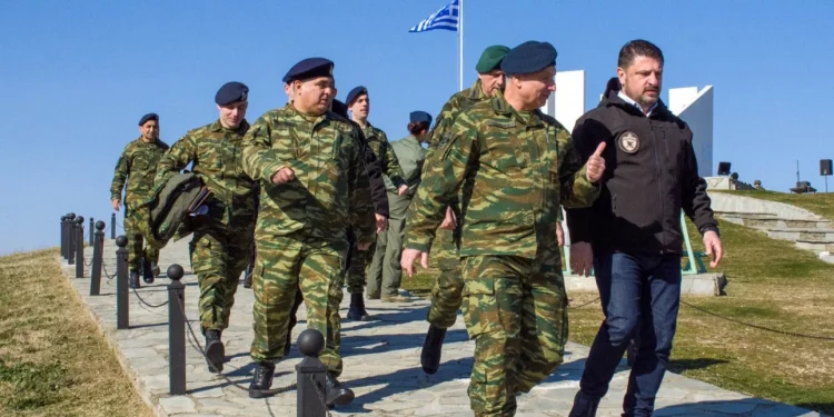 Χαρδαλιάς: Περιοδεία σε μονάδες Ενόπλων Δυνάμεων σε Θεσσαλονίκη και Σέρρες -Στα φυλάκια Ρούπελ και Προμαχώνα