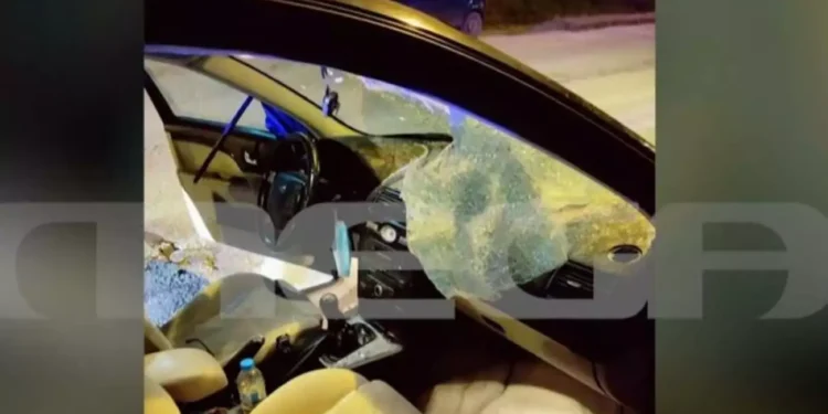 Θεσσαλονίκη: Φωτογραφίες από το αυτοκίνητο του 62χρονου – Οι φιάλες υγραερίου και το σπασμένο παρμπρίζ