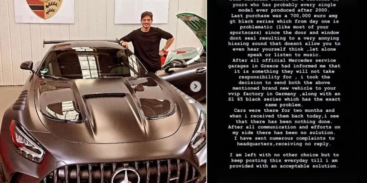 Ξέσπασε κατά της Mercedes o Γιαννακόπουλος – Τους ξεφτιλίζει για τα προβλήματα των super cars