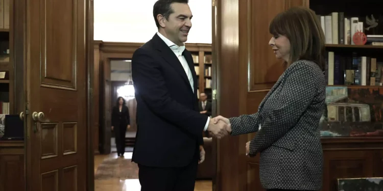 Εκλογές 2023: Στο Προεδρικό Μέγαρο ο Αλέξης Τσίπρας, για τη διερευνητική εντολή από την Κατερίνα Σακελλαροπούλου