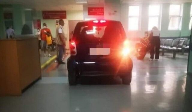 Απίστευτο περιστατικό στο ΚΑΤ: Ασθενής «μπούκαρε» με το αυτοκίνητό του στα επείγοντα!