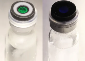 Καπάκι αλλάζει χρώμα όταν τα φάρμακα ζεσταίνονται πολύ