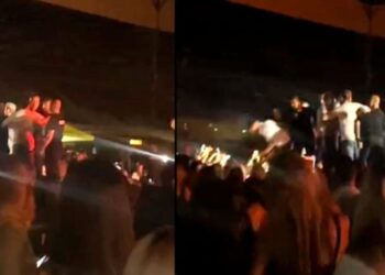 Βέρτης: Επεισόδια στη συναυλία του – Σεκιούριτι πέταξαν απότομα θαυμαστή που ανέβηκε στη σκηνή(Βίντεο)