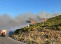 Φωτιά στην Κάρυστο: Νέο μέτωπο στον Πλατανιστό – Μήνυμα του 112 για εκκένωση του Πλατύ Γιαλού