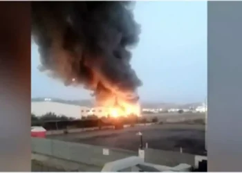 Μεγάλη φωτιά σε εργοστάσιο στα Οινόφυτα