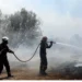 Φωτιά στα Δερβονοχώρια: Προς τη Μαγούλα κινείται το μέτωπο – Ισχυροί άνεμοι στην περιοχή