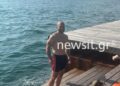 Θεσσαλονίκη: Γερμανός τουρίστας βούτηξε στο Θερμαϊκό (Βίντεο)