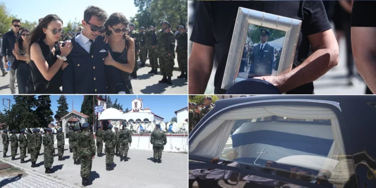 Θλίψη στο Κιλκίς: Αυτή την ώρα η κηδεία του Περικλή Στεφανίδη, συγκυβερνήτη του μοιραίου Canadair [εικόνες]