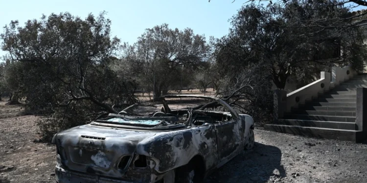 Φωτιά – Σαρωνίδα: Μετρούν τις πληγές τους από την πυρκαγιά – Δείτε βίντεο και φωτογραφίες