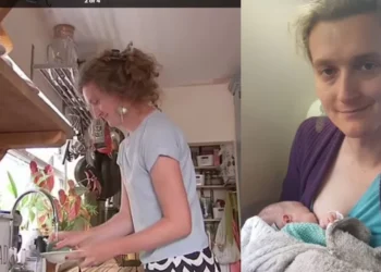 Τρανς γυναίκα φωτογραφήθηκε να θηλάζει το μωρό της