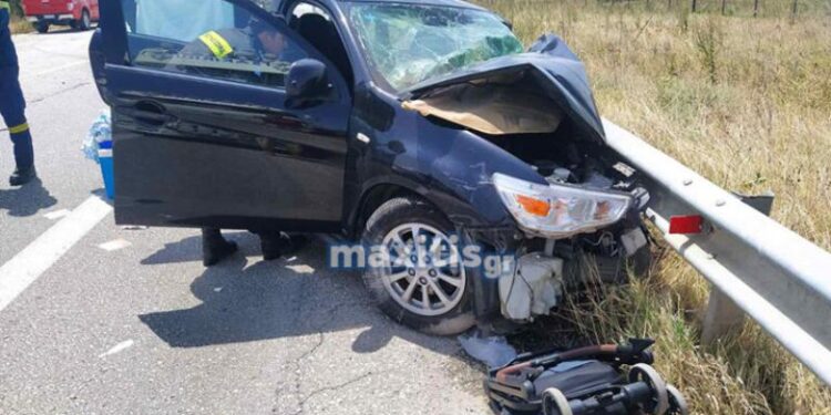 ΠΡΙΝ ΛΙΓΟ: Τροχαίο με σύγκρουση ΙΧ – βυτιοφόρου έξω από το Κιλκίς (ΦΩΤΟ)