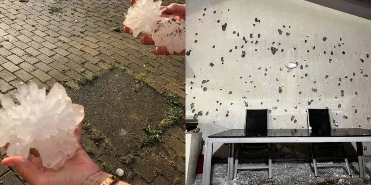 Η Ιταλία ψήνεται από τον καύσωνα, και στον βορρά της χώρας ρίχνει χαλάζι -Τουλάχιστον 110 τραυματίες