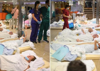 Φωτιά στην Αλεξανδρούπολη: Σε πλοίο στο λιμάνι ασθενείς του νοσοκομείου μετά την εκκένωση, σε τέντες τα σοβαρά περιστατικά – Δείτε βίντεο