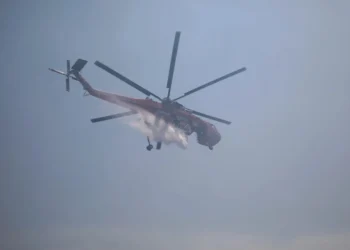 Πυρκαγιά στο Βαρόσι Έδεσσας – Επί τόπου η Πυροσβεστική, σηκώθηκε ελικόπτερο