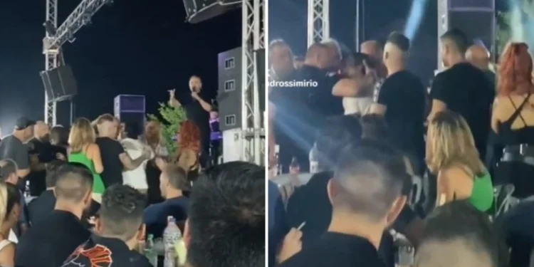 Ξύλο υπό τους ήχους «στο κελί 33» σε πανηγύρι με Γονίδη: «Βγάλε τον έξω, άντε γ@μ!σ0υ»(Βίντεο)