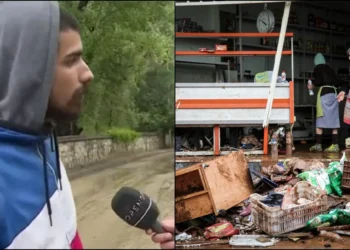 Αλήτες έκαναν πλιάτσικο σε πλημμυρισμένα αυτοκίνητα στο Βόλο