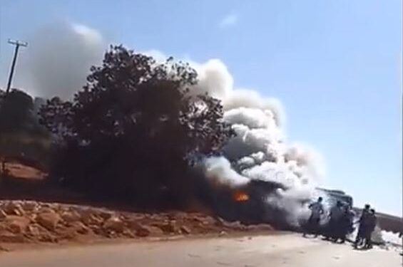 Τραγωδία στη Λιβύη: Νέο βίντεο ντοκουμέντο από το τροχαίο με τους πέντε νεκρούς