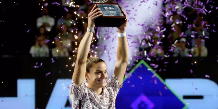Μαρία Σάκκαρη – Κάρολαϊν Ντόλχαϊντ 2-0: «Βασίλισσα» στο Μεξικό, κατέκτησε τον τίτλο στο Masters της Γουαδαλαχάρα