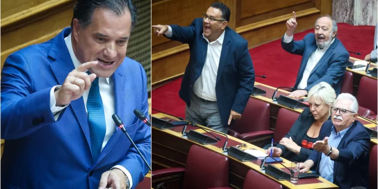 Άγρια κόντρα Γεωργιάδη-ΚΚΕ στη Βουλή: «Η απεργία απέτυχε», «είσαι υπουργός νούμερο»