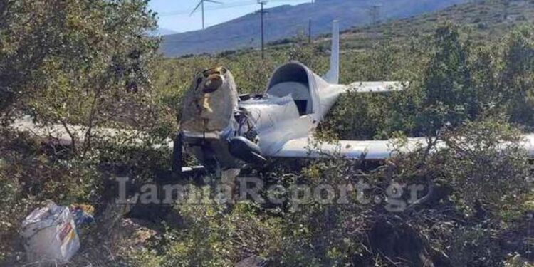 Συνετρίβη μονοκινητήριο αεροπλάνο στη Θήβα – Νεκρός ο πιλότος