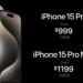 Apple: Και εγένετο iPhone 15: Από $799 η απλή έκδοση, $999 το Pro και $1.199 το Pro Max στις ΗΠΑ