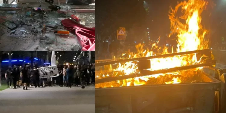 Λεμεσός: Σκηνές χάους στη διαμαρτυρία για το μεταναστευτικό -Επεισόδια, ζημιές, 13 συλλήψεις [εικόνες & βίντεο]