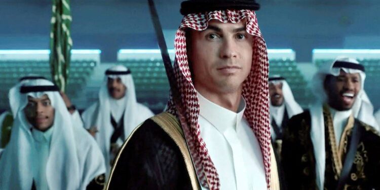 Απίστευτο βίντεο με τον Κριστιάνο Ρονάλντο ντυμένο Άραβα σεΐχη