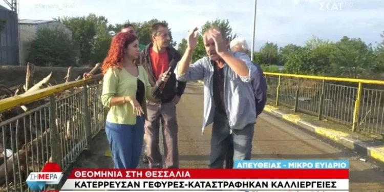 Έξαλλος κάτοικος άρχισε να τα χώνει στον «αέρα» του ΣΚΑΪ και διακόπηκε η σύνδεση: «Λένε μ@λ@κ!€ς, είναι λαμόγια» (vid)