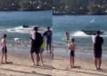 Τύπος έριξε λάσο σε ακυβέρνητο σκάφος που έκανε σβούρες (vid)