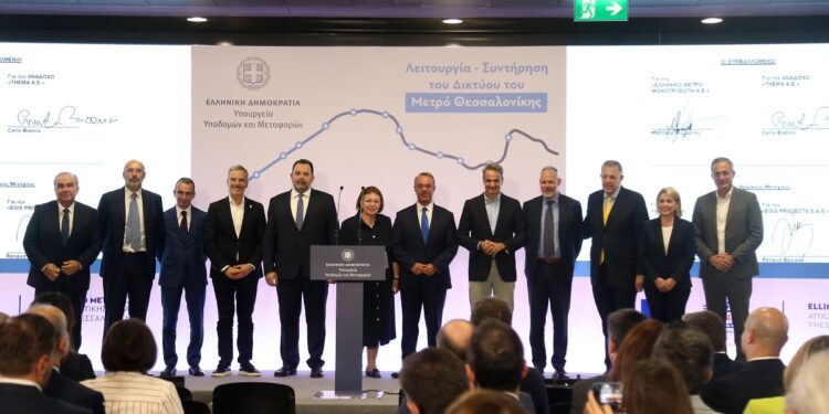 Μητσοτάκης: Κάνουμε το τελικό βήμα για να λειτουργήσει το μετρό Θεσσαλονίκης εντός του 2024 (video)