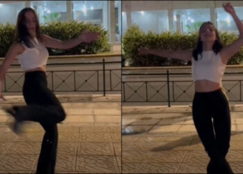 Χόρεψε ζεϊμπέκικο έξω από τη ΓΑΔΑ και έγινε viral – Το ξεχωριστό “ευχαριστώ” χορεύτριας στην ΕΛ.ΑΣ. (Βίντεο)