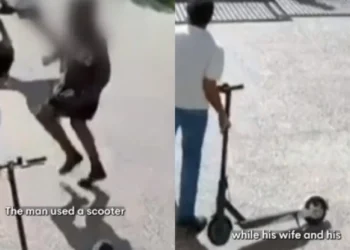 Αυστραλία: Επίδοξοι ληστές απείλησαν άνδρα με μαχαίρι και εκείνος τους επιτέθηκε με ηλεκτρικό πατίνι (vid)