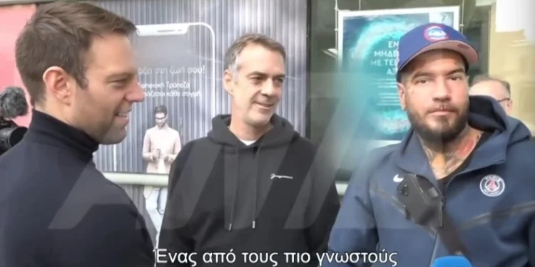 Μυθικός διάλογος Κασσελάκη με Snik: «Από ποιο κόμμα είσαι φίλε; Δεν σε ξέρω, αλλά φαίνεσαι δυνατός»(Βίντεο)