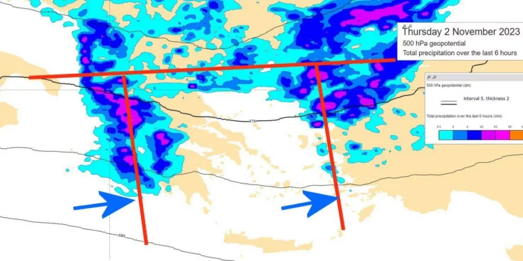 Μαρουσάκης για κακοκαιρία τύπου «Π»: Έρχεται γραμμή λαίλαπας το Σαββατοκύριακο -Πού θα χτυπήσει [βίντεο]