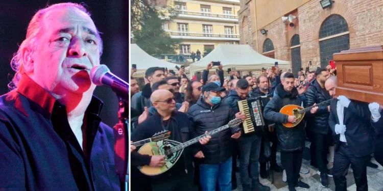 Βασίλης Καρράς: Με δάκρυα και τραγούδια ο τελευταίος αποχαιρετισμός – Σήμερα η ταφή του στην Καβάλα