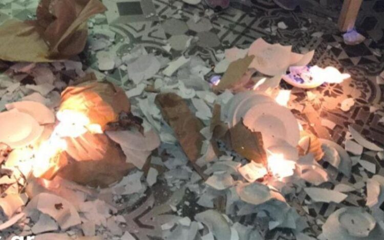 Θεσσαλονίκη: Σπάσανε 20.000 φλεγόμενα πιάτα ακούγοντας Βασίλη Καρρά (Βίντεο)