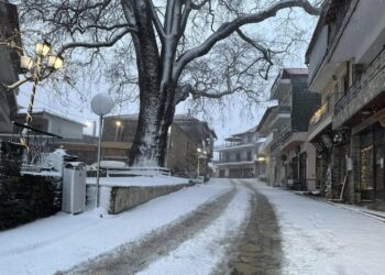 Καιρός: Στα λευκά «ξύπνησαν» πολλές περιοχές στη Βόρεια Ελλάδα – Μαγευτικές εικόνες