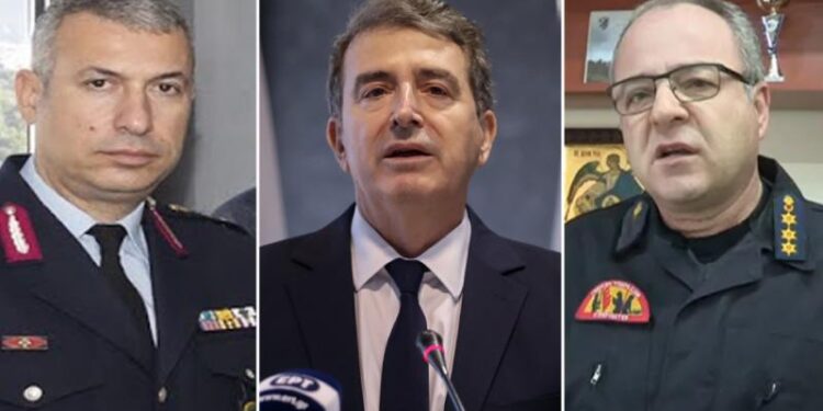 Σαρωτικές αλλαγές σε Αστυνομία – Πυροσβεστική: Οι νέοι αρχηγοί