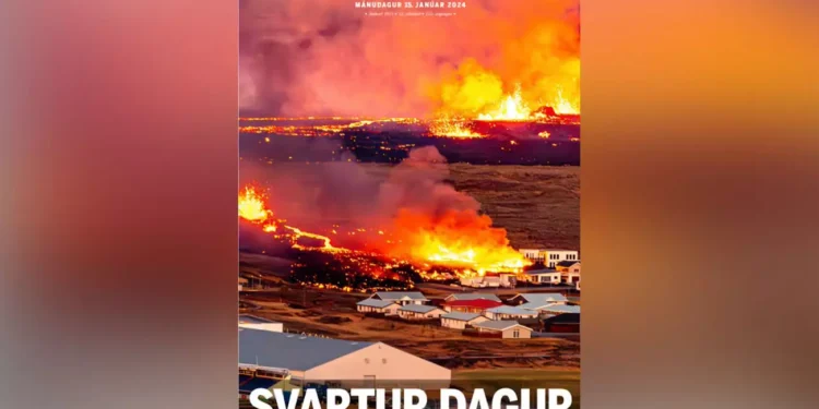 Έκρηξη ηφαιστείου στην Ισλανδία: Ποτάμια λάβας κατάπιαν σπίτια – Για «Μαύρη μέρα» κάνουν λόγο τα ΜΜΕ